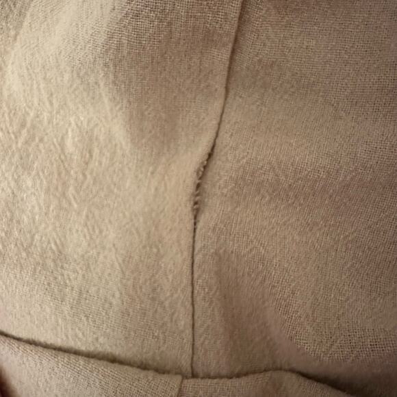 70s Mayan Guatemalan Huipil Inspired Floral Embroidered Stitched Top Blouse Sz M - Picture 8 of 9